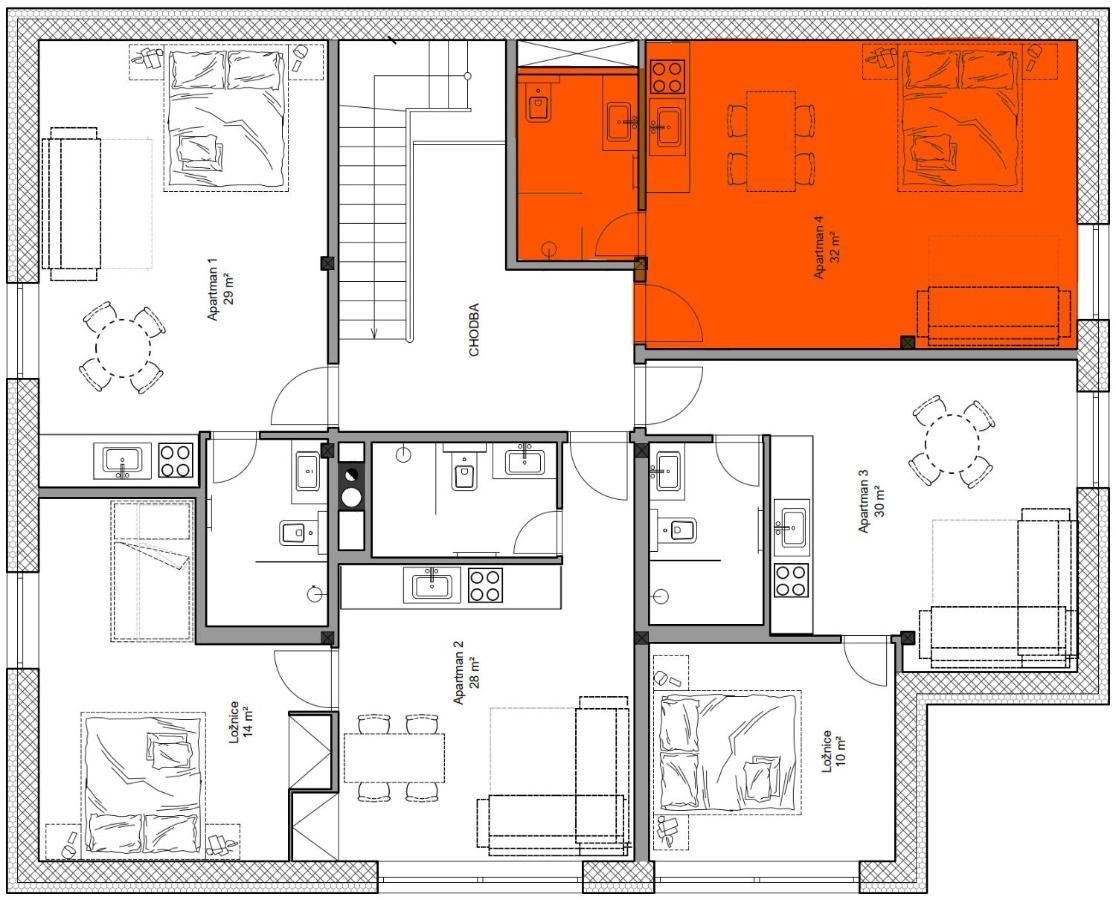 Apartmany Hacienda Boží Dar Zewnętrze zdjęcie