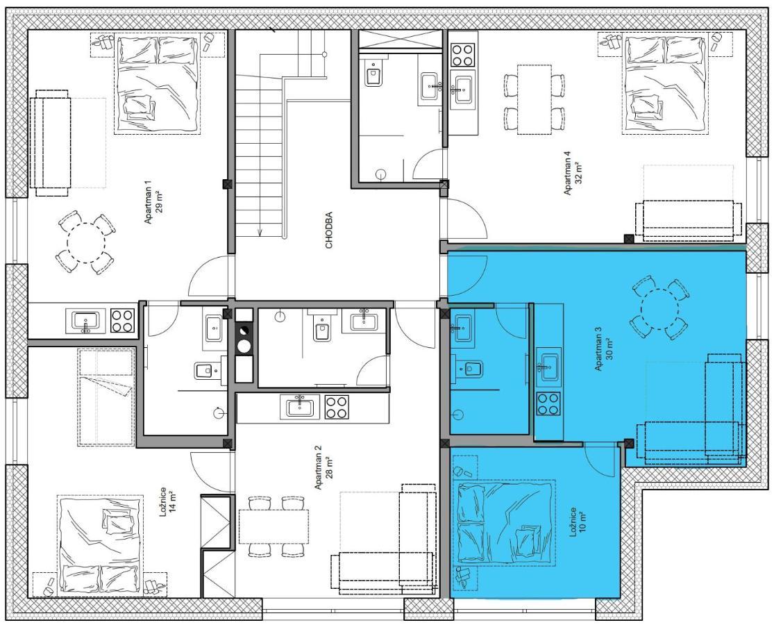 Apartmany Hacienda Boží Dar Zewnętrze zdjęcie